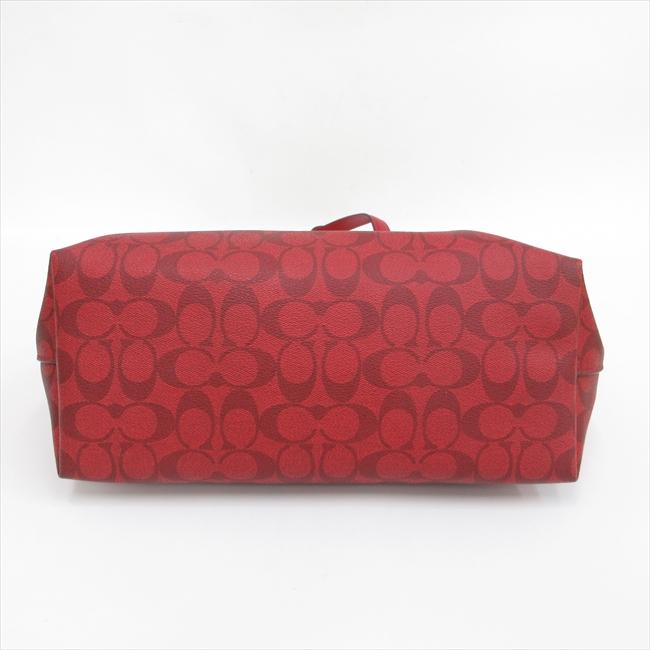 COACH(コーチ) シグネチャー トート バッグ F79609 赤 COACH(コーチ) シグネチャー トート バッグ F79609 赤