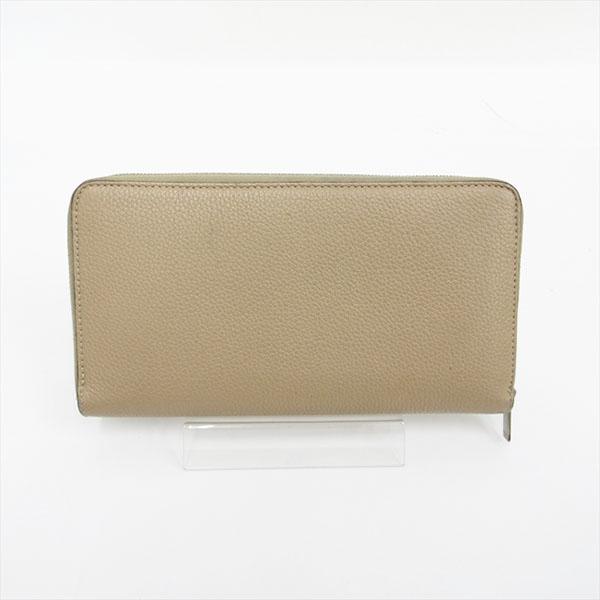 CELINE(セリーヌ) ラージジップラウンド　長財布 ベージュ レザー CELINE(セリーヌ) ラージジップラウンド長財布 ベージュ レザー