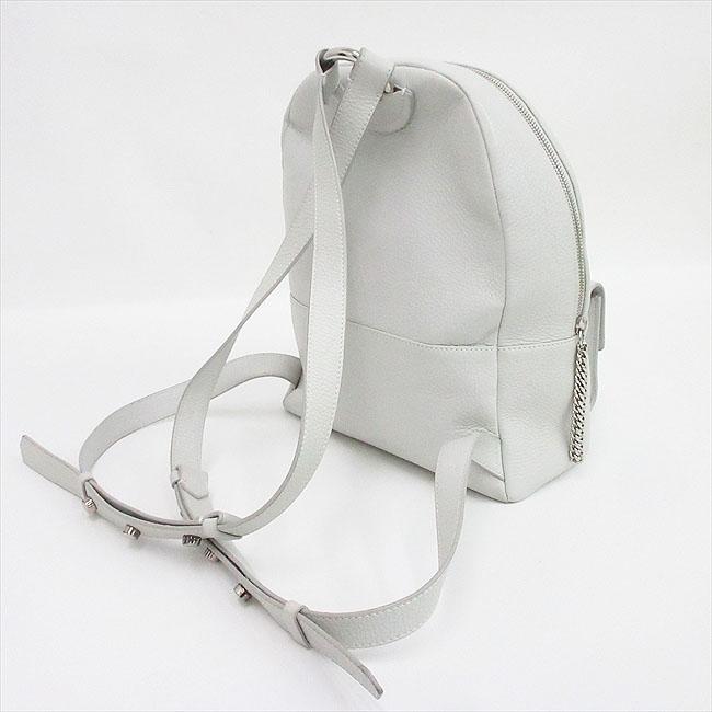 専用ジミーチュウ キャシー リュック スタースタッズ レザー ホワイト JIMMY CHOO（ジミーチュウ） キャシー リュック スタースタッズ