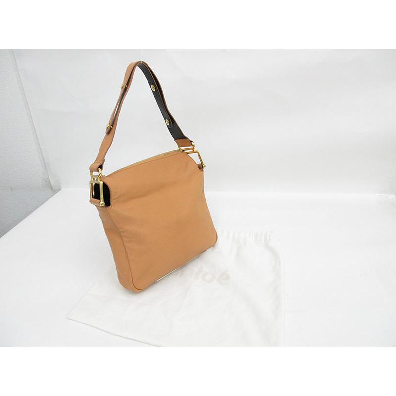 chloe(クロエ) ショルダーバッグ キャメル レザー【ブランド chloe(クロエ) ショルダーバッグ キャメル レザー【ブランド