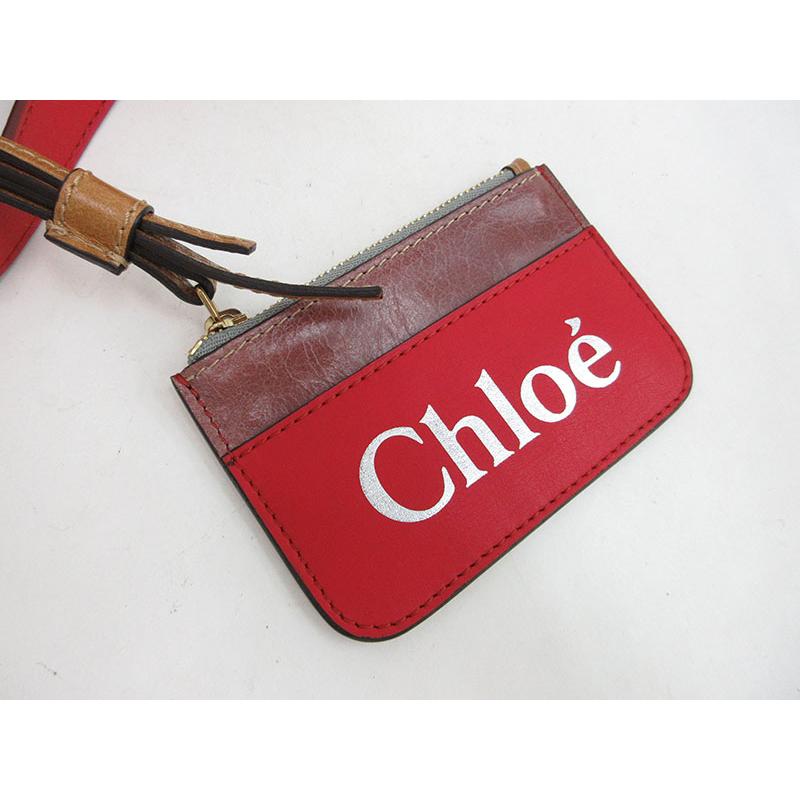 chloe(クロエ) サム トートバッグ/ハンドバッグ 赤 レッド chloe(クロエ) サム トートバッグ/ハンドバッグ 赤 レッド