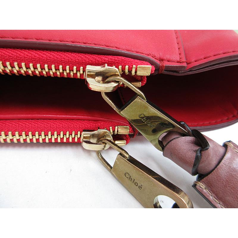 chloe(クロエ) サム トートバッグ/ハンドバッグ 赤 レッド chloe(クロエ) サム トートバッグ/ハンドバッグ 赤 レッド