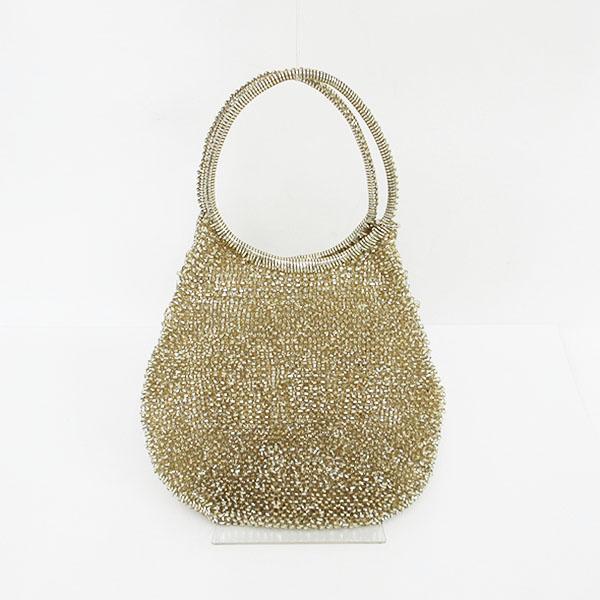 アンテプリマ ワイヤーバッグ ハンドバッグ ゴールド シルバー