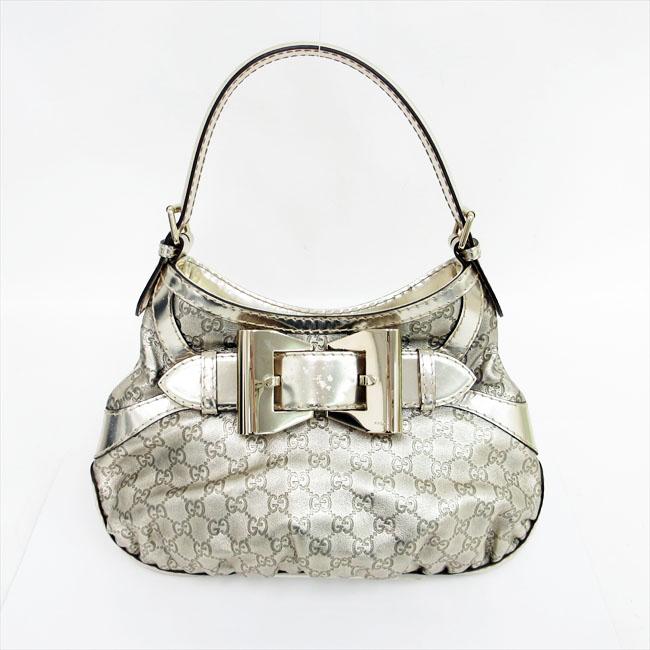 GUCCI(グッチ) グッチシマ クイーンホーボー ワンショルダー バッグ 
