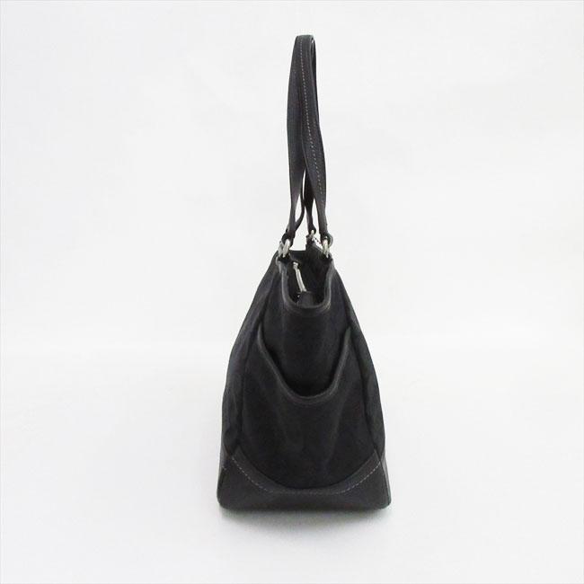 COACH(コーチ) シグネチャー トートバッグ F23297 黒 ブラック