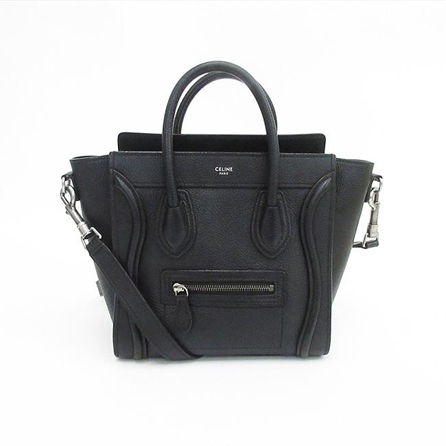 CELINE(セリーヌ) ラゲージ ナノショッパー 2WAYバッグ ハンド ロング