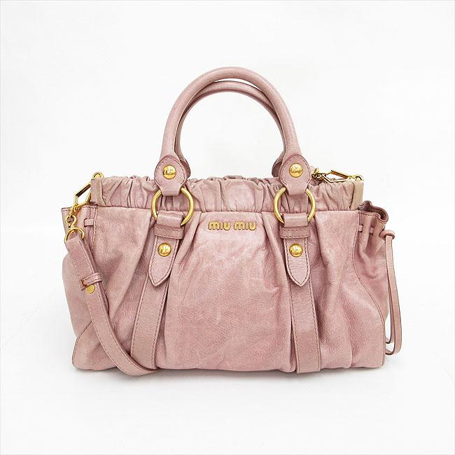 miumiu(ミュウミュウ) 2WAYバッグ ハンド ロングショルダー 斜め 