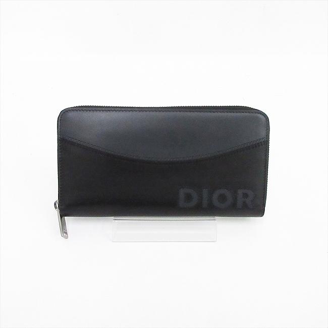 Christian Dior(クリスチャン・ディオール) ロゴ ラウンドファスナー長 
