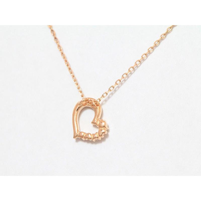 THE KISS（ザ・キッス） 新品！ネックレス ハート ダイヤモンド 10金