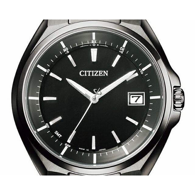 正規新品 CITIZEN/シチズン ATTESA/アテッサ Black Titanium/ブラックチタン エコドライブ ワールドタイム電波時計 バーインデックス CB3015-53E｜jewelry-watch-bene｜04