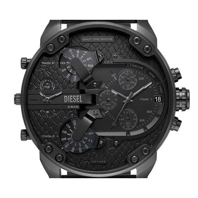 DIESEL/ディーゼル MR DADDY 2.0/ミスターダディ メンズクオーツ クロノグラフ アナログ 4ヶ国時刻表示 日付表示 DZ7468｜jewelry-watch-bene｜04