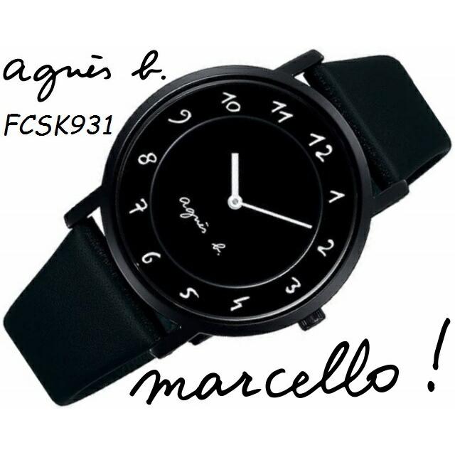 agnes b/アニエスベー marcello!/マルチェロ メンズ　ユニセックス　クオーツウォッチ FCSK931｜jewelry-watch-bene｜02