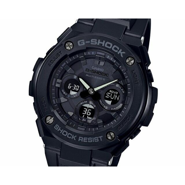 正規新品 CASIO/カシオ G-SHOCK/ジーショック G-STEEL/Gスチール ミドルサイズ マルチバンド6 レイヤーガード構造 アナデジ GST-W300G-1A1JF｜jewelry-watch-bene｜04