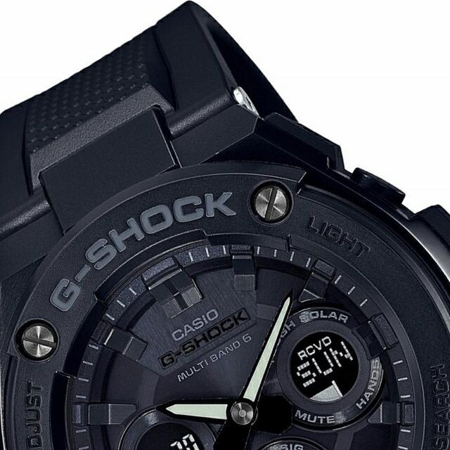 正規新品 CASIO/カシオ G-SHOCK/ジーショック G-STEEL/Gスチール ミドルサイズ マルチバンド6 レイヤーガード構造 アナデジ GST-W300G-1A1JF｜jewelry-watch-bene｜05