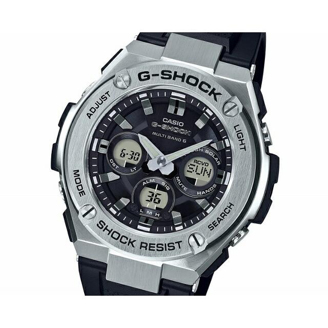 CASIO/カシオ G-SHOCK/ジーショック G-STEEL/Gスチール ミドルサイズ マルチバンド6 レイヤーガード構造 アナデジ GST-W310-1AJF｜jewelry-watch-bene｜04