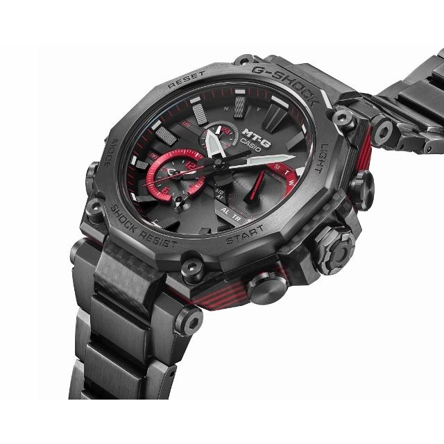 G-SHOCK '21-10 軽量化モデル MT-G TRIPLE G RESIST カーボン メタル