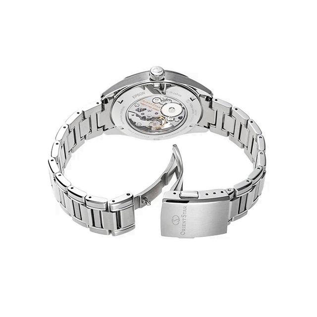 在庫有ります 正規新品 ORIENT STAR/オリエントスター Contemporary  SKELETON 宇宙 メンズメカニカル 手巻き(巻き止めあり) 替えバンド付き 日本製 RK-AZ0102N｜jewelry-watch-bene｜09