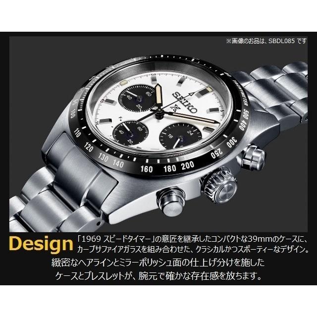 SPEEDTIMER 日本製 メンズソーラークロノグラフ セイコープロスペック