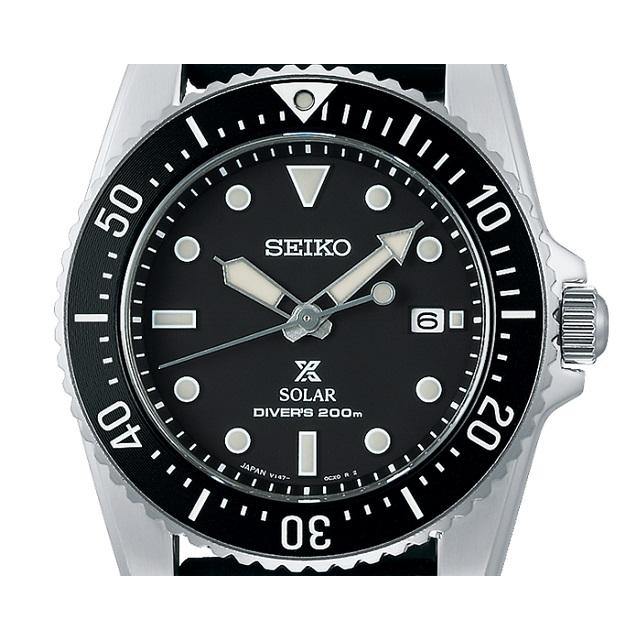 メンズ ソーラーウォッチ Diver Scuba/ダイバースキューバ SEIKO PROSPEX/プロスペックス 200m潜水用防水 SBDN075 [Cal:V147]｜jewelry-watch-bene｜03