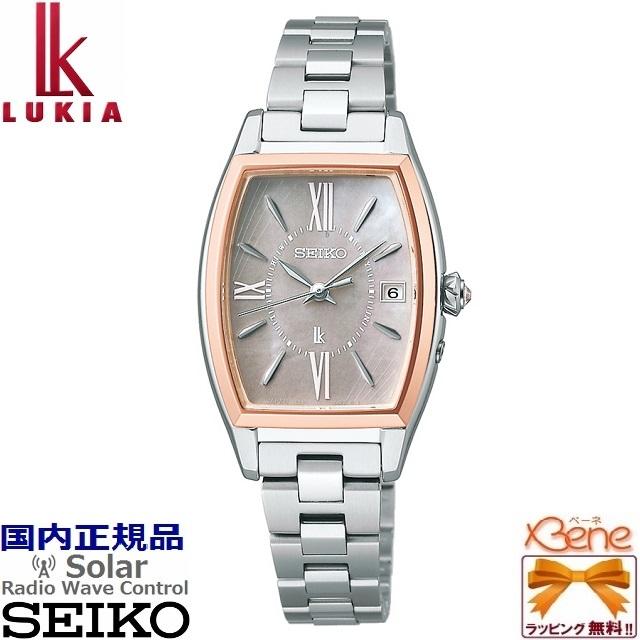LUKIA '23-2 レディースソーラー電波 SEIKO Grow トノー型 チタン