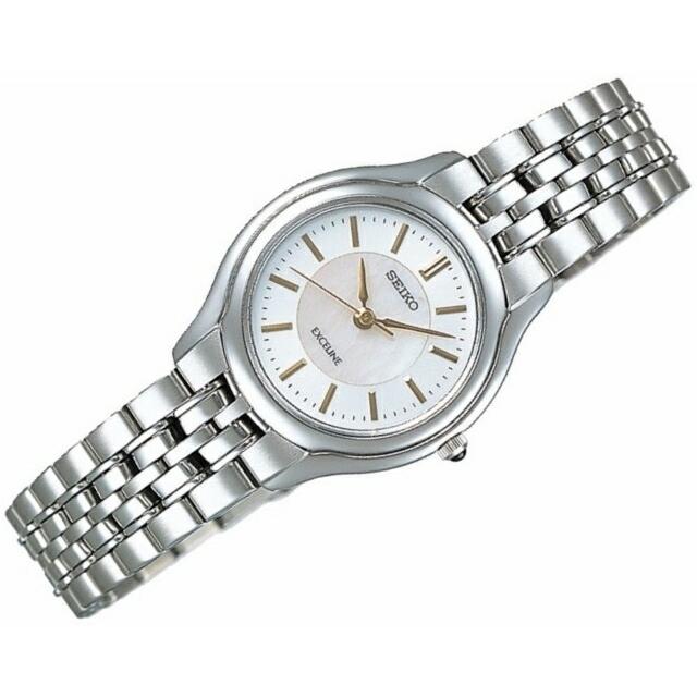 Exceline 正規新品 SEIKO EXCELINE レディースクオーツウォッチ 精度