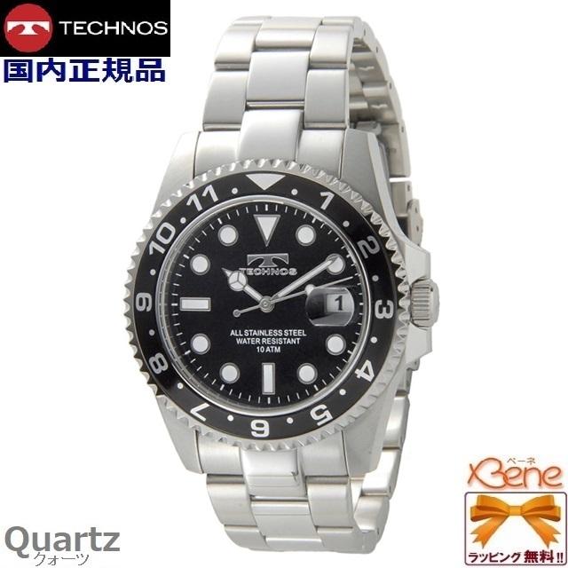 TECHNOS（テクノス） [新品!正規品] メンズクオーツ アナログ 