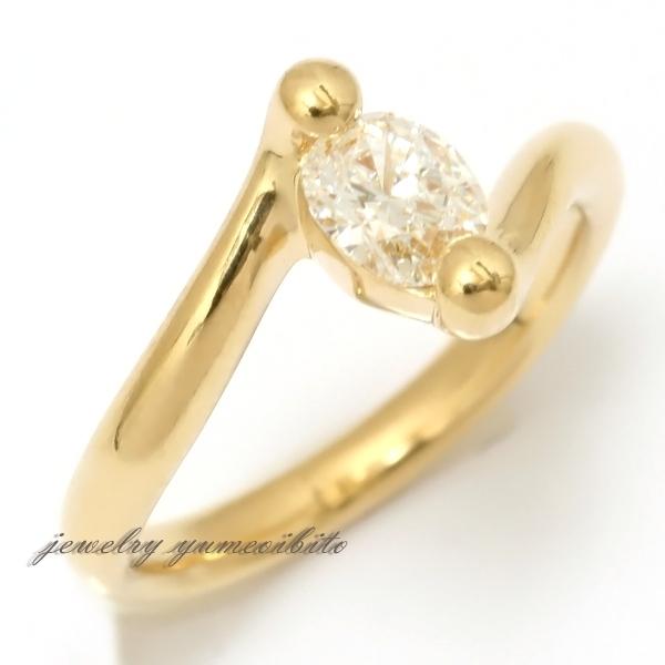 K18 ダイヤモンド リング(62100円)