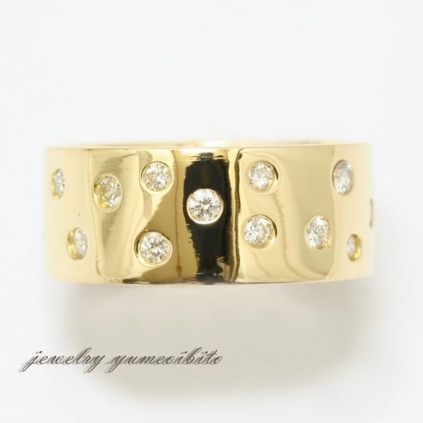 数量限定 K18 ダイヤモンド リング 【QGW1420341126】(50336円)