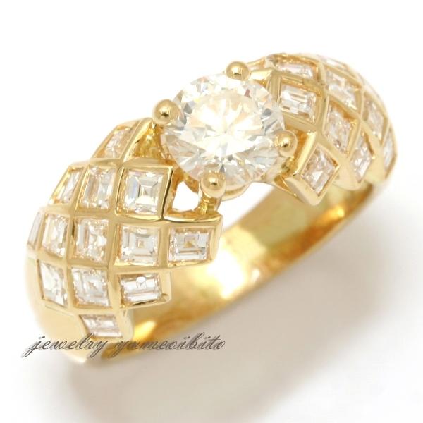 K18 ダイヤモンド リング