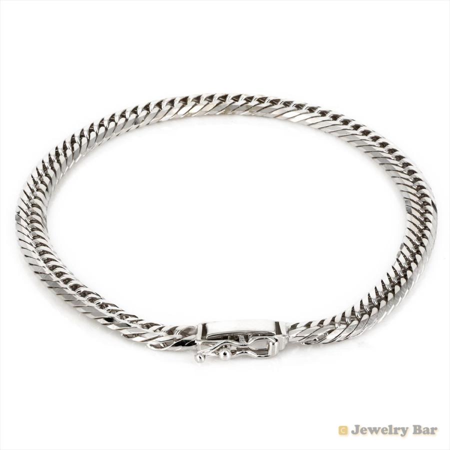 K18wg 喜平 チェーン ブレスレット 8面トリプル 9g 17cm 造幣局検定付 ホワイトゴールド メンズ レディース 8tdcw0917 ジュエリーバーyahoo 店 通販 Yahoo ショッピング