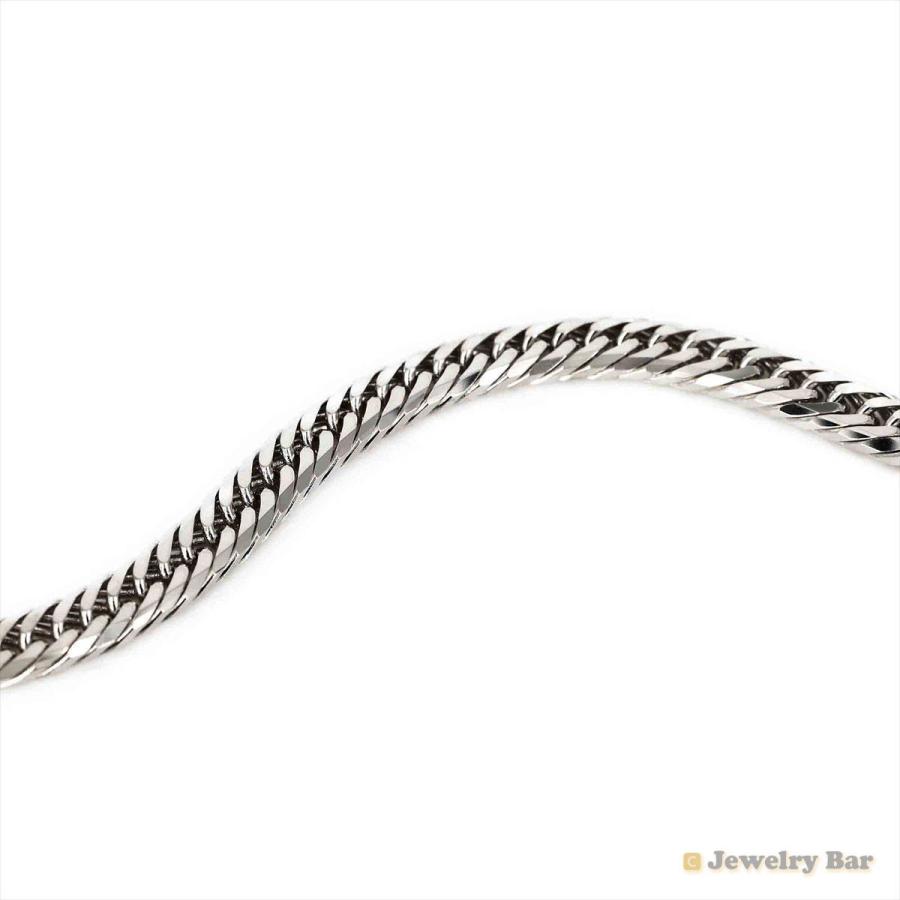 K18wg 喜平 ブレスレット 8面トリプル 10g 18cm 造幣局検定付 ホワイトゴールド チェーン メンズ レディース 8tdcw1018 ジュエリーバーyahoo 店 通販 Yahoo ショッピング