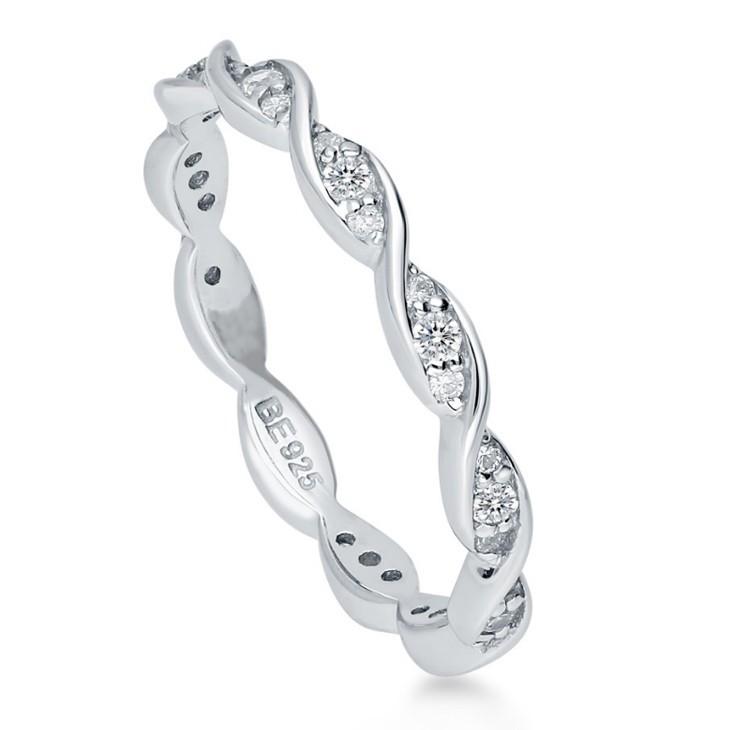 リング 指輪 レディース 女性用 エタニティー 誕生日 ジルコニア 一粒