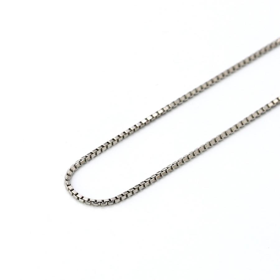 競売 ジュエリーキャッスルプラチナ pt850 1.2mm 45cm ベネチアン