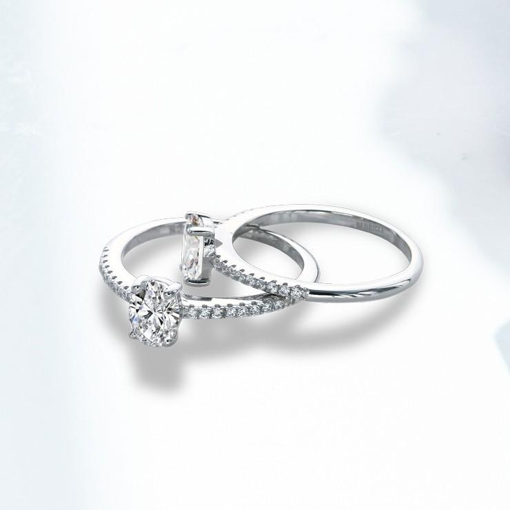 リング 指輪 レディース 女性用 誕生日 ジルコニア プラチナ 一粒