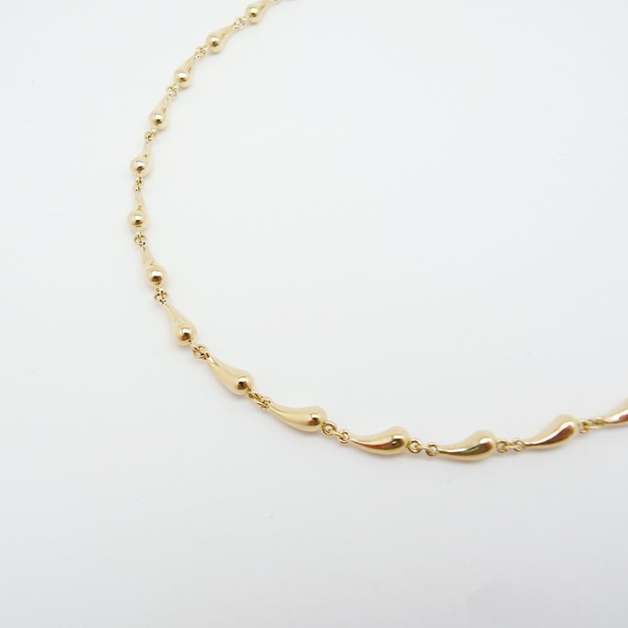 Elsa Peretti ティファニー ティアドロップ ネックレス 750YG 新品  