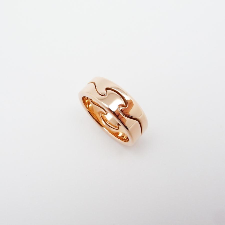 ジョージ ジェンセン フュージョン リング 2連 48 750PG 新品仕上げ Sランク