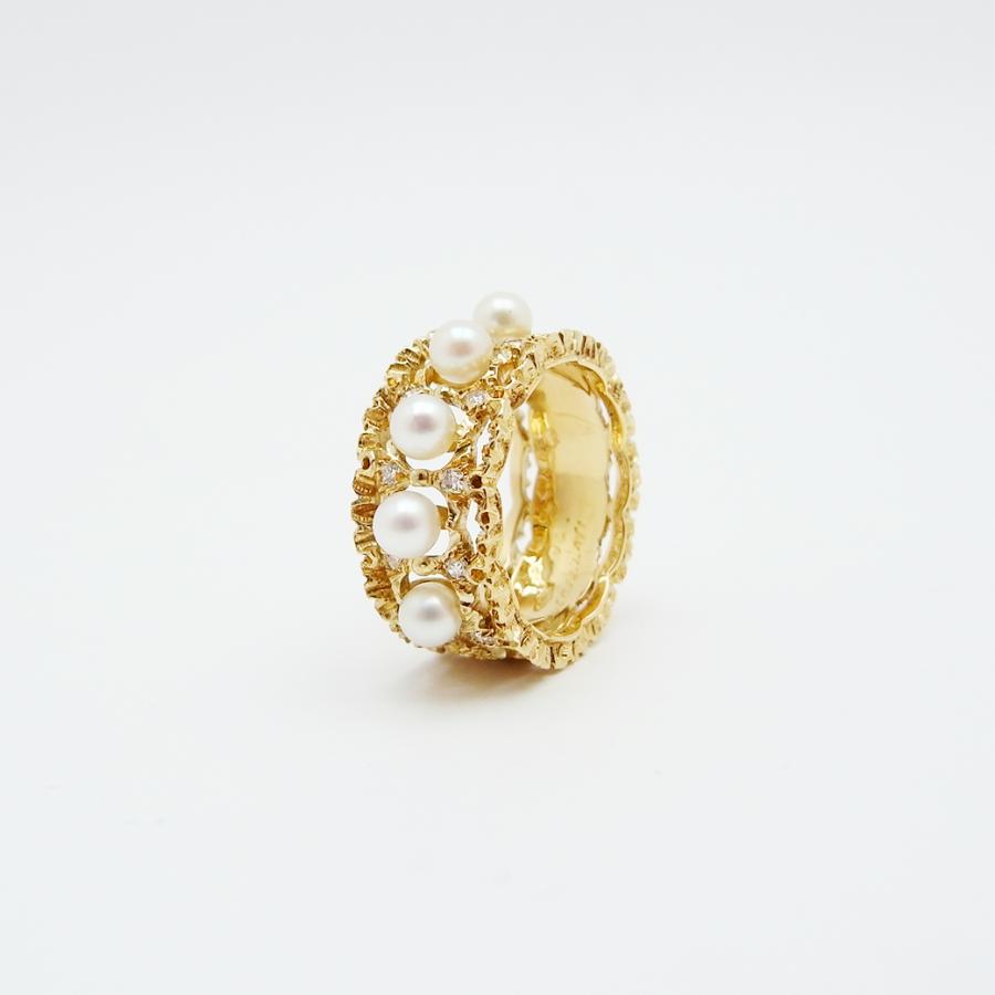 BUCCELLATI フェデリーコ ブチェラッティ パール ダイヤモンド BUCCELLATI フェデリーコ ブチェラッティ パール ダイヤモンド
