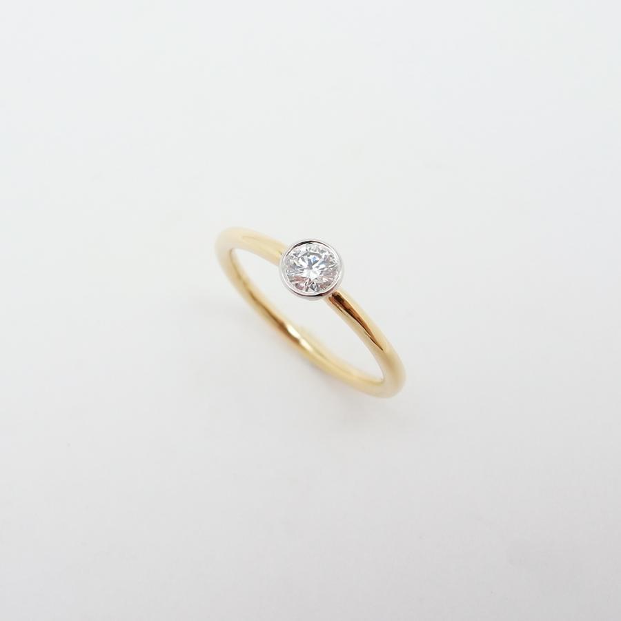 TIFFANY&Co. ティファニー ビゼット リング ダイヤモンド 6.5号