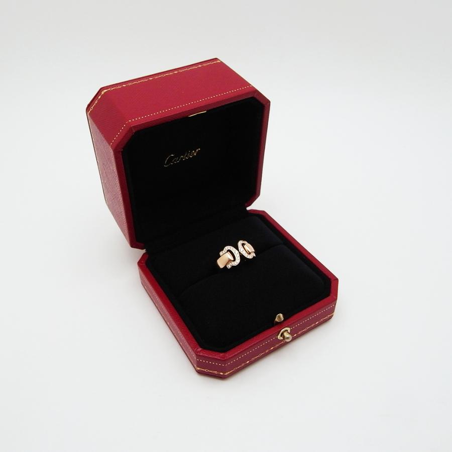 Cartier（カルティエ） 2C ブークルセ リング ダイヤモンド #49 750PG 