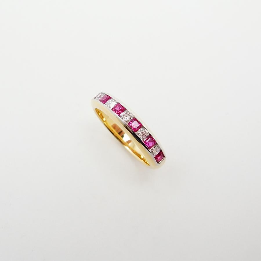 TIFFANY&Co. ティファニー ルシダ ハーフサークル バンド リング