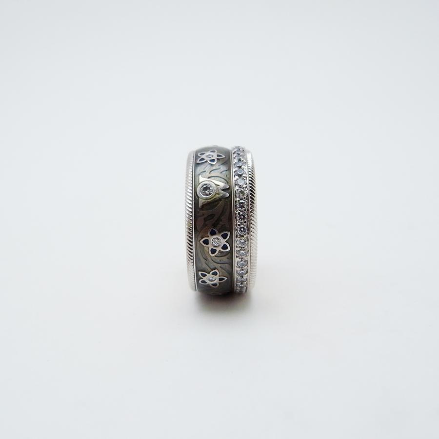 MIKIMOTO（ミキモト） ウェレンドルフ エマーユ ダイヤモンド リング