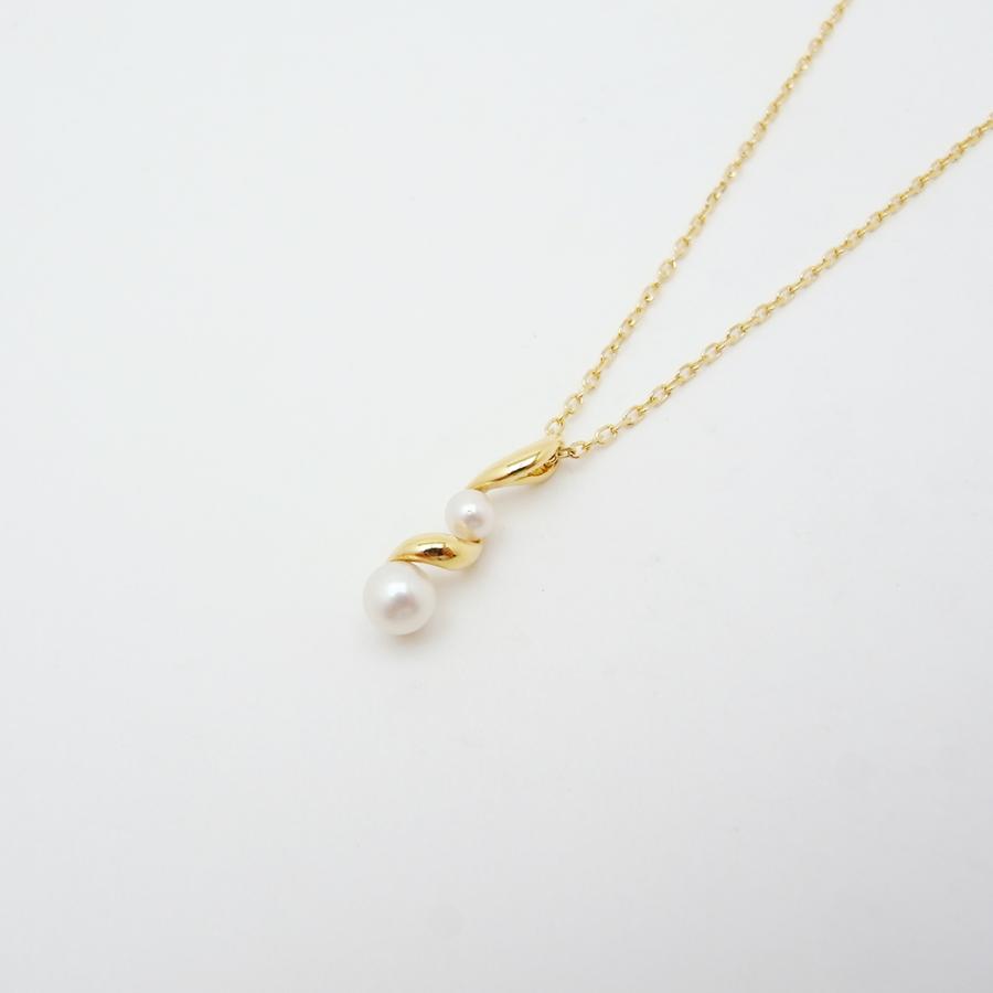 MIKIMOTO真珠ペンダントネックレス