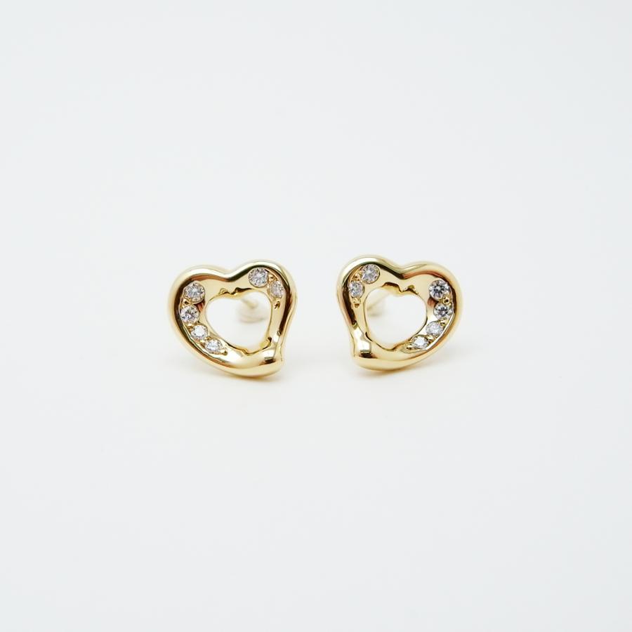 TIFFANY&Co.（ティファニー） オープンハート スタッド ピアス