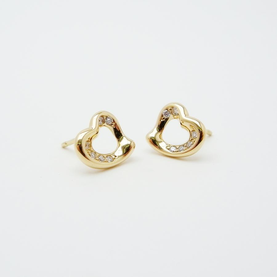 TIFFANY&Co.（ティファニー） オープンハート スタッド ピアス