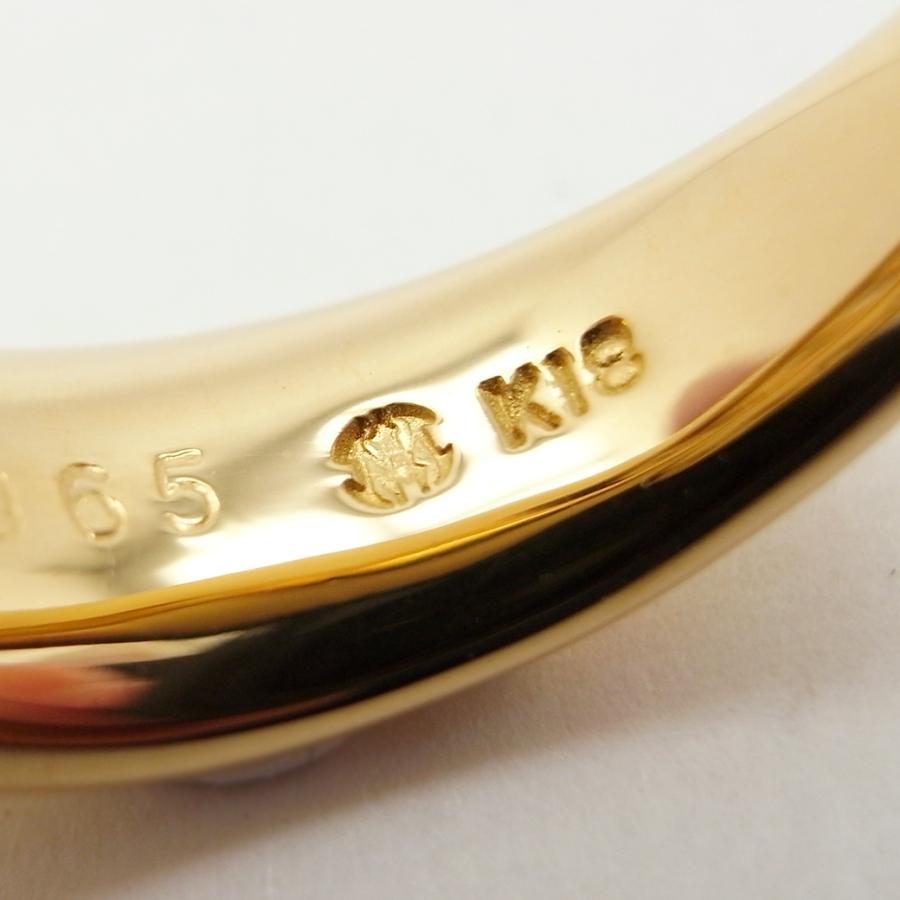 モニッケンダム ミルキーウェイ ダイヤモンド リング 7号 0.65ct K18YG