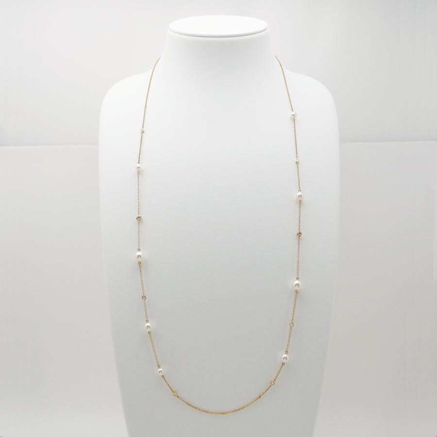 MIKIMOTO（ミキモト） ステーション ネックレス アコヤ真珠