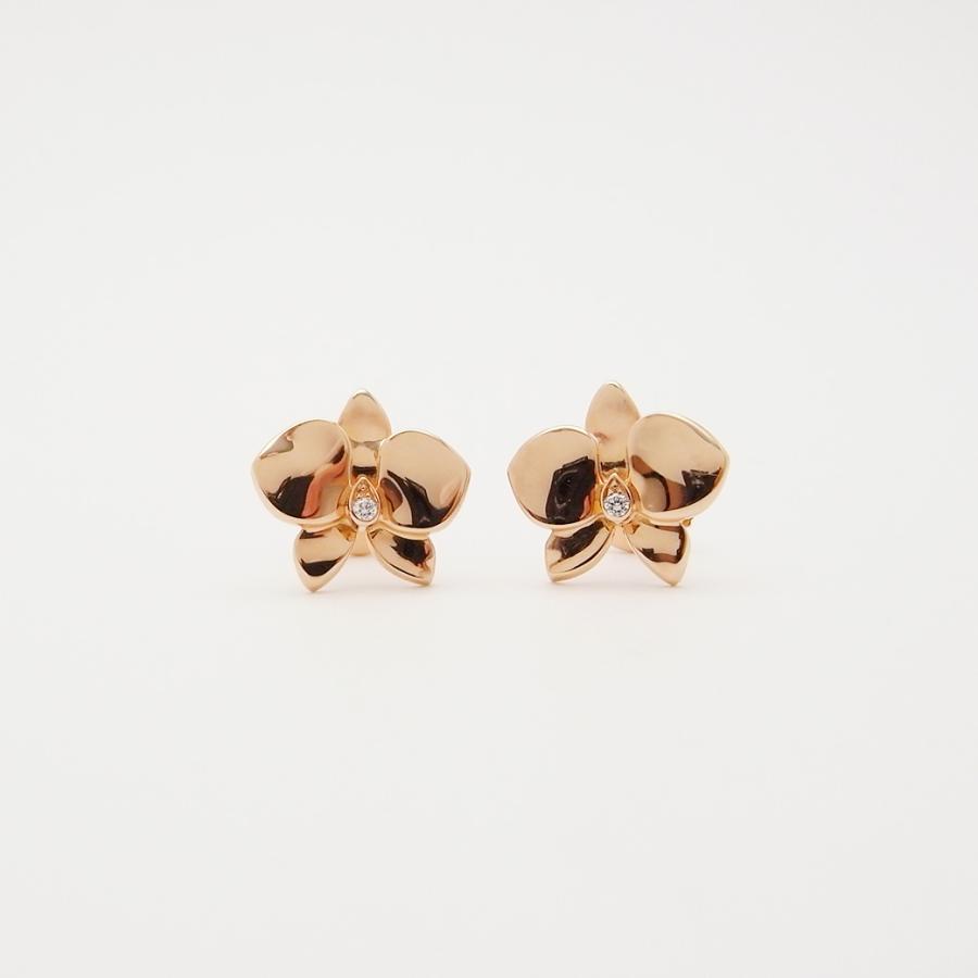 Cartier（カルティエ） カレス ドルキデ ピアス ダイヤモンド 750PG 内