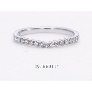 全品送料無料 53 6e011 Nina Ricci ニナリッチ Br ハーフエタニティタイプ マリッジリング 結婚指輪 ペアリング用 1本 大流行中 Www Ladislexia Net