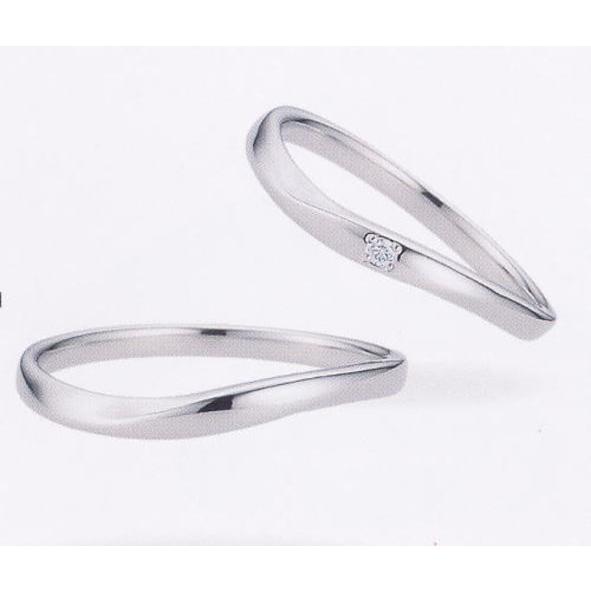 [11] M043　& [12] M042 et toi　エトワ Pt900 マリッジリング 結婚指輪 ペアリング