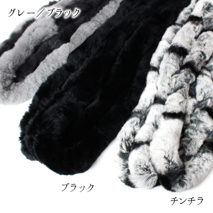 レッキス スヌード リアルファー マフラー レッキスラビット ネック  